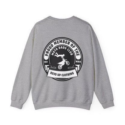 Moto Dads Club- Adult Crewneck Sweatshirt