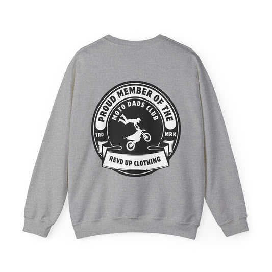 Moto Dads Club- Adult Crewneck Sweatshirt