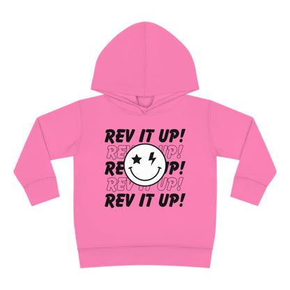 Rev It Up Smiley - Toddler Hooded Sweatshirt