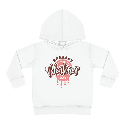 Braaapy Valentines Day -Toddler Hooded Sweatshirt