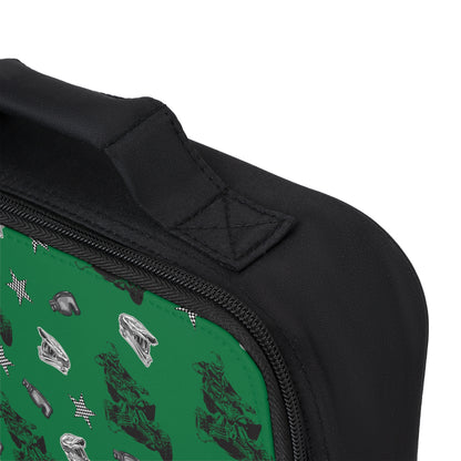 Quad Racing - Lunch Bag Dark Green