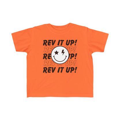 Rev It Up Smiley -Toddler's T-Shirt