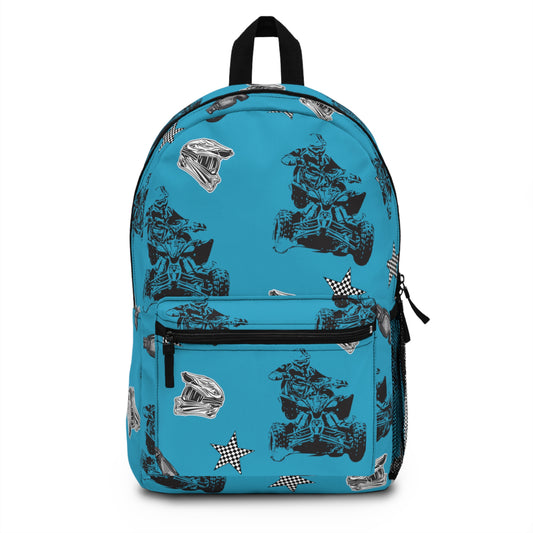 Quad Racing Backpack - Turquoise