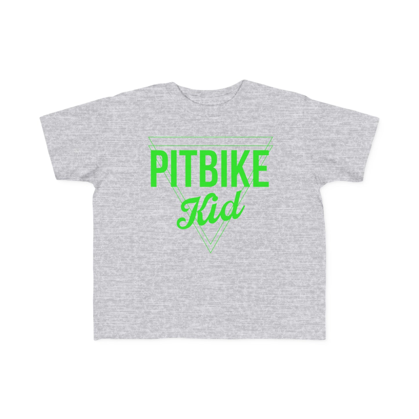 Pit Bike Kid Green -Toddler's T-Shirt