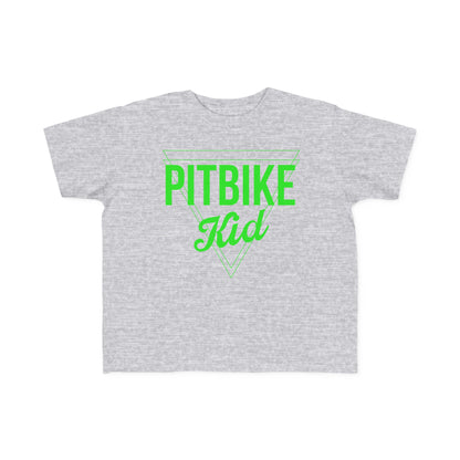 Pit Bike Kid Green -Toddler's T-Shirt