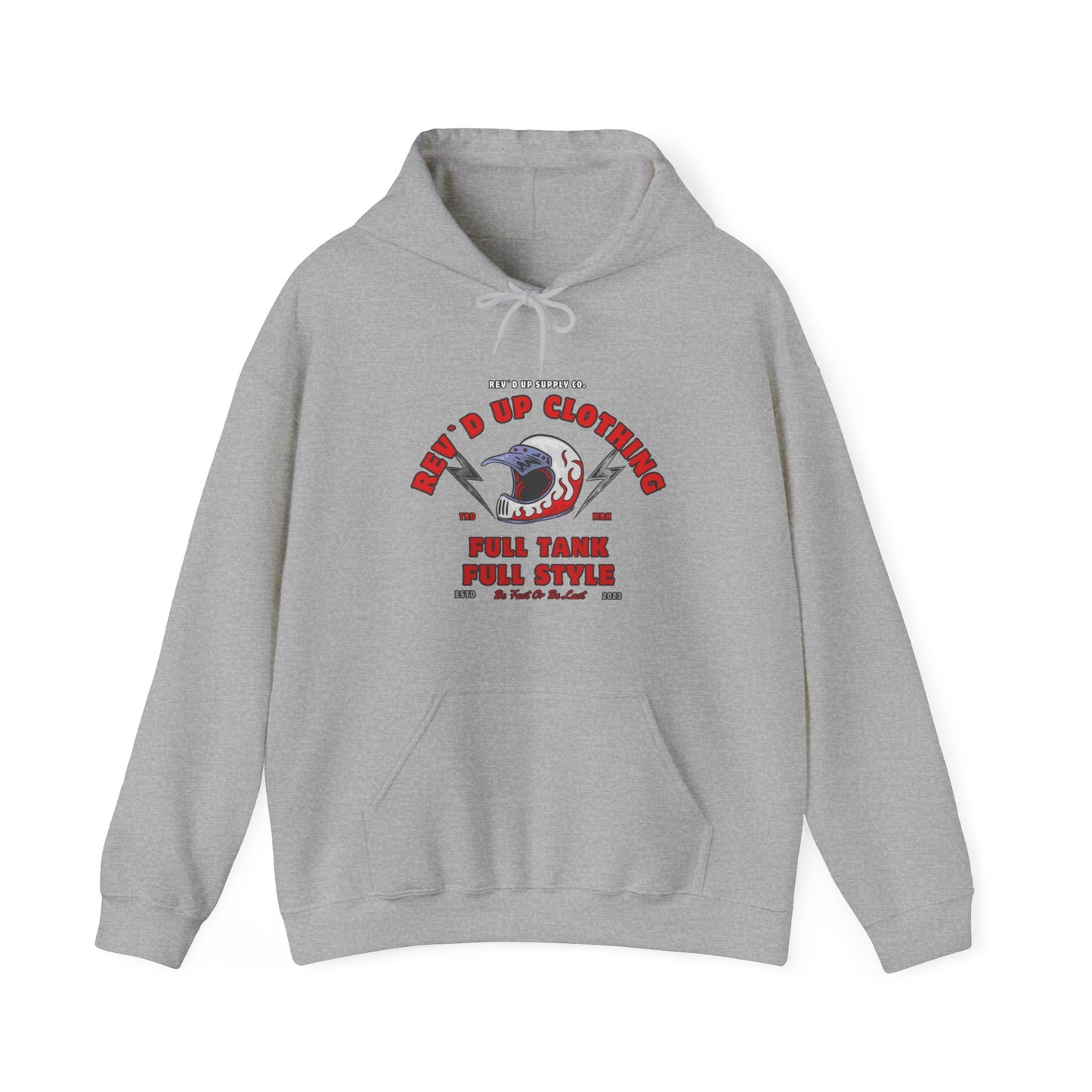Vintage Helmet- Adult Hooded Sweatshirt