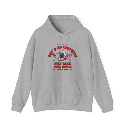 Vintage Helmet- Adult Hooded Sweatshirt