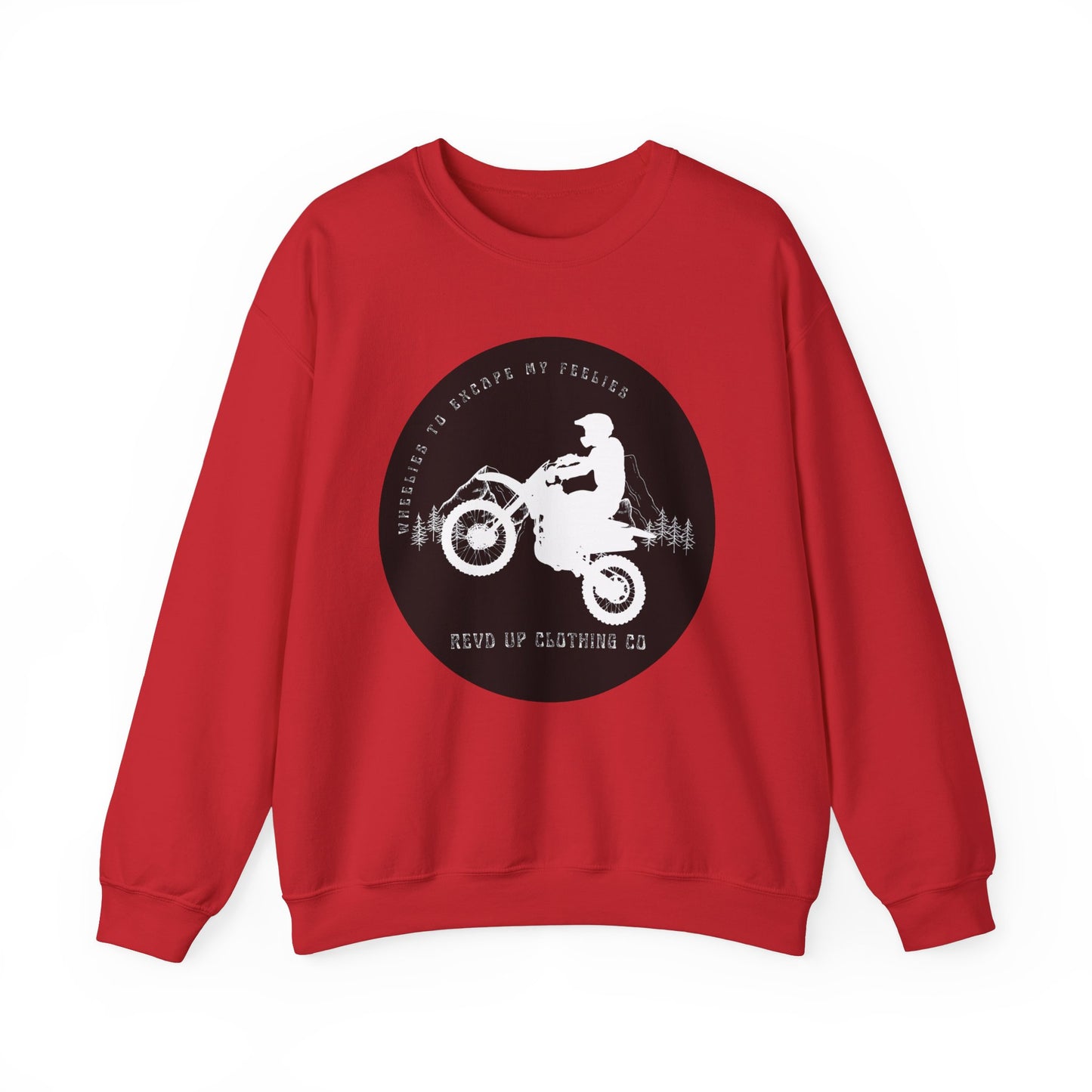 Wheelies- Adult Crewneck Sweatshirt