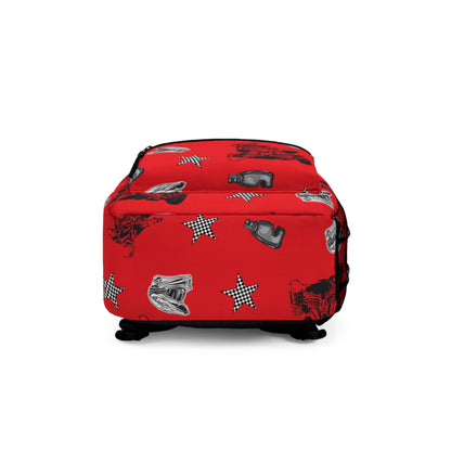 Quad Racing Backpack - Red
