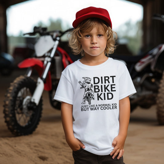 Dirt Bike Kid - Youth T-Shirt