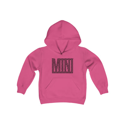 Checkered Mini-Youth Hooded Sweatshirt