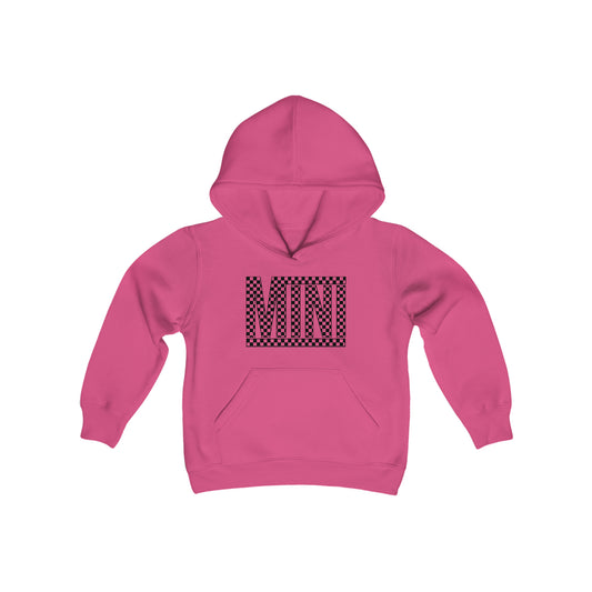 Checkered Mini-Youth Hooded Sweatshirt