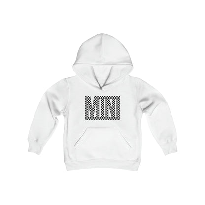 Checkered Mini-Youth Hooded Sweatshirt