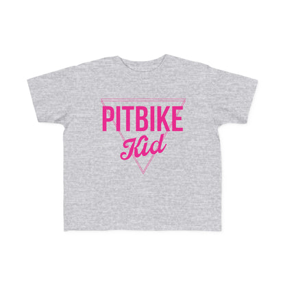 Pit Bike Kid Pink - Toddler's T-Shirt