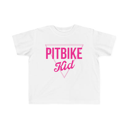 Pit Bike Kid Pink - Toddler's T-Shirt