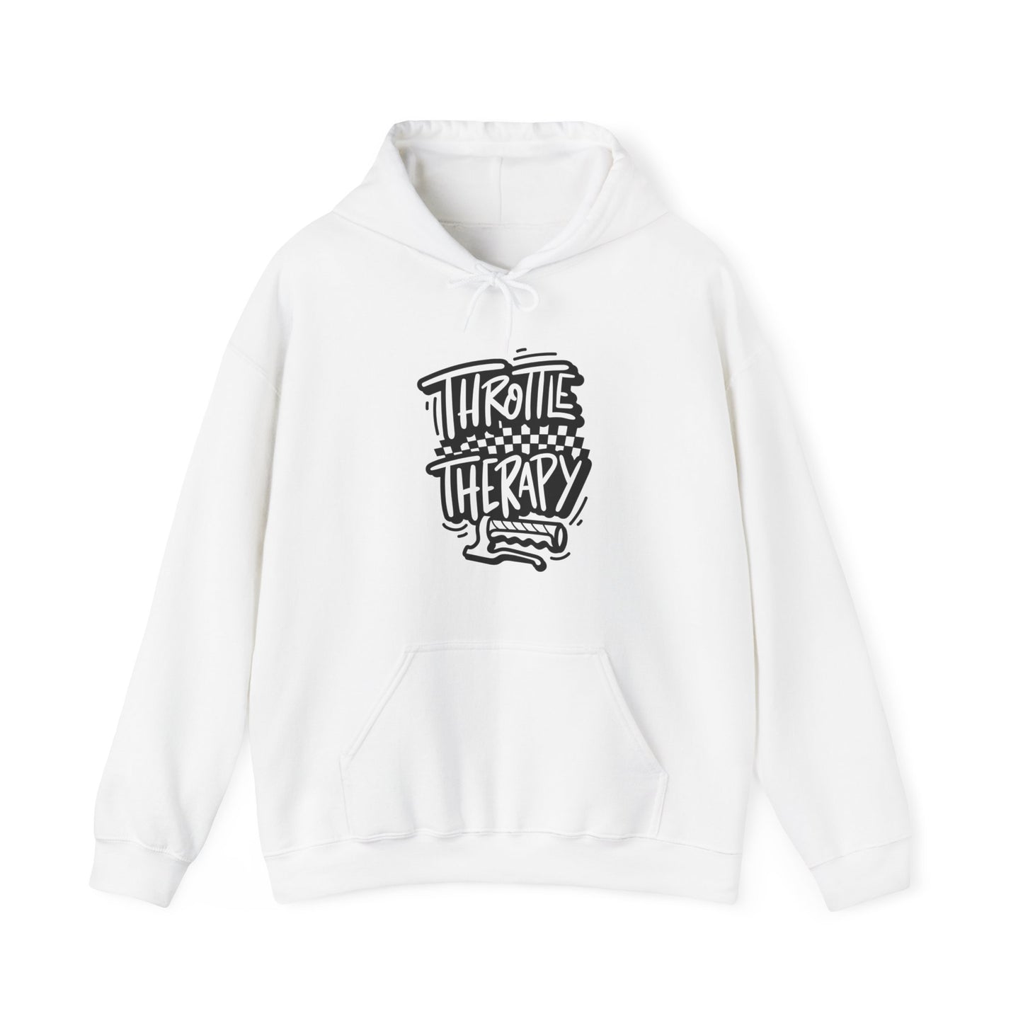 Throttle Therapy- Adult Hooded Sweatshirt
