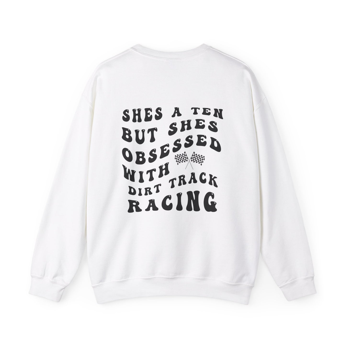 Shes A Ten- Adult Crewneck Sweatshirt