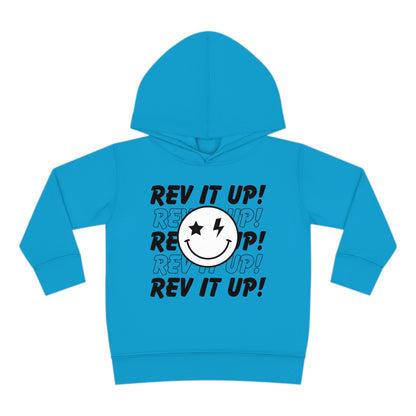 Rev It Up Smiley - Toddler Hooded Sweatshirt