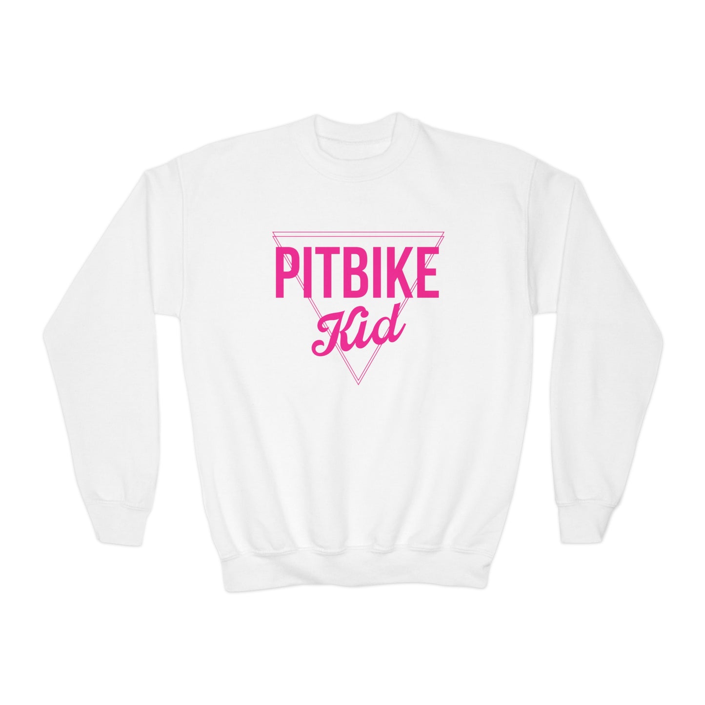Pit Bike Kid Pink - Youth Sweatshirt