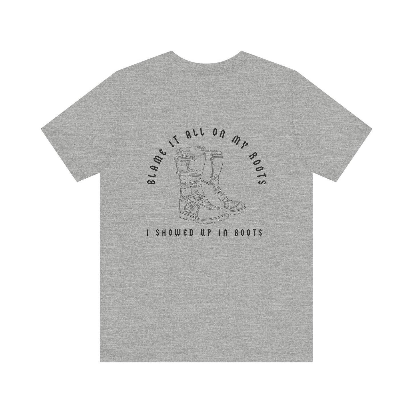 Blame It All On My Roots Black Font- Adult T-Shirt