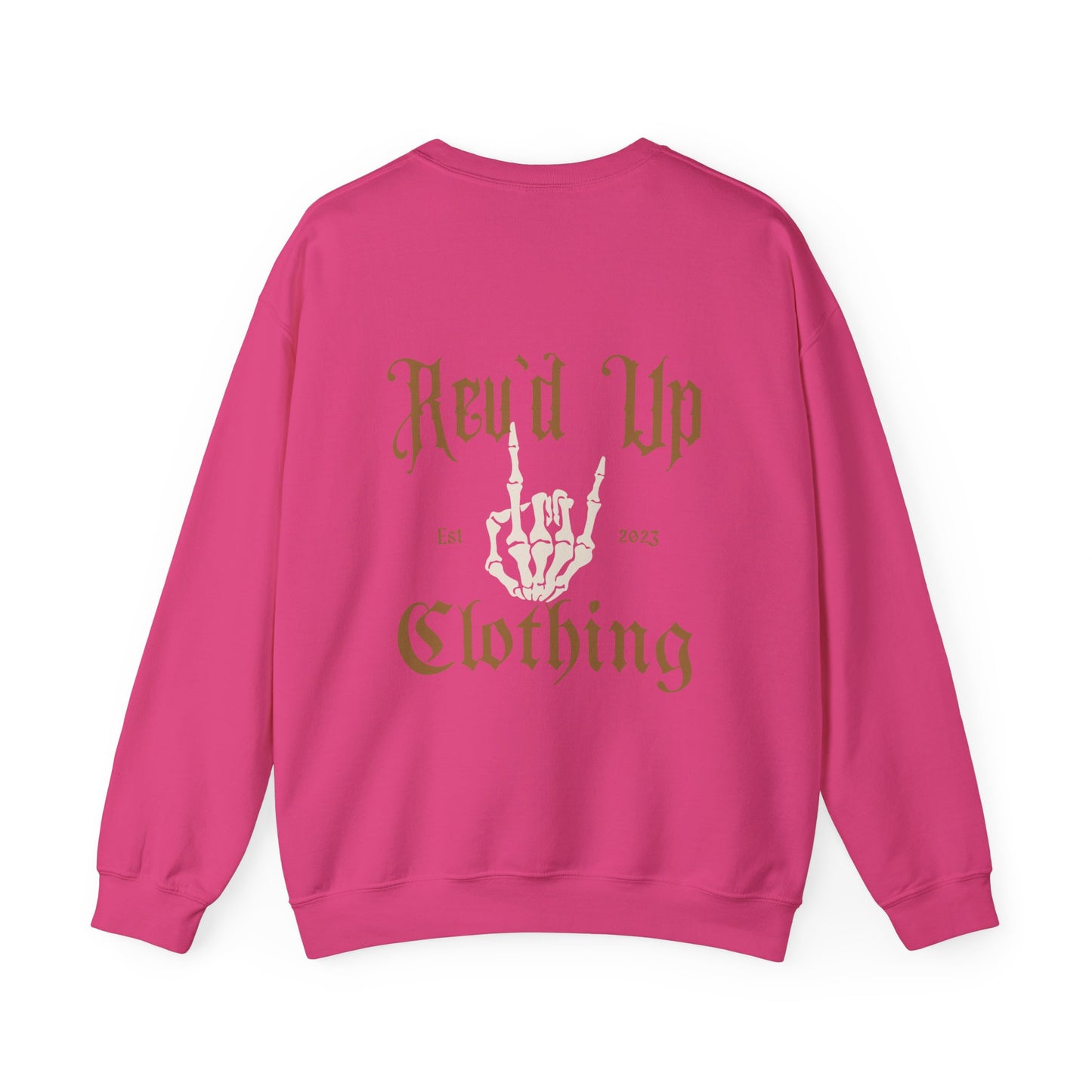 Revd Up Skelly- Adult Crewneck Sweatshirt