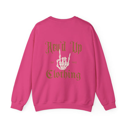 Revd Up Skelly- Adult Crewneck Sweatshirt