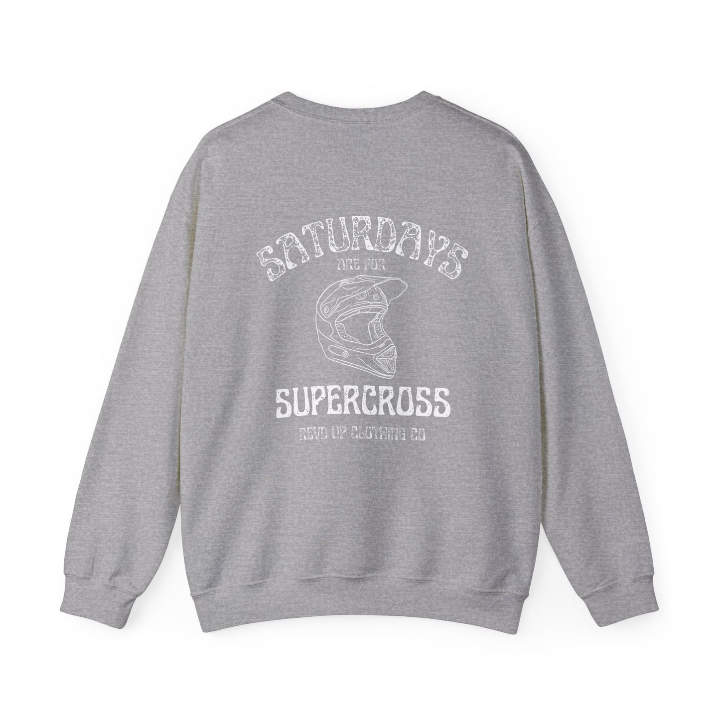 Supercross Saturdays- Adult Crewneck Sweatshirt