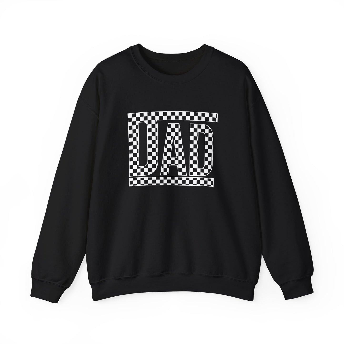 Checkered Dad- Adult Crewneck Sweatshirt