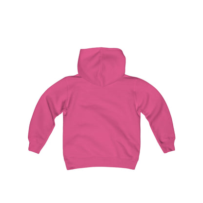Living Life One Track At A Time Black Checkered Smiley - Youth Hooded Sweatshirt