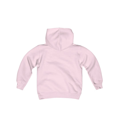 Living Life One Track At A Time Black Checkered Smiley - Youth Hooded Sweatshirt