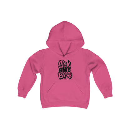 Sick Bike Bro-Youth Hooded Sweatshirt