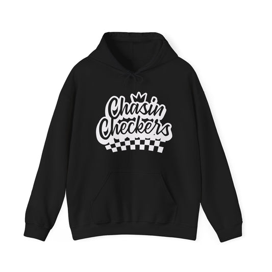 Chasin Checkers- Adult Hooded Sweatshirt