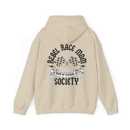 Rebel Race Mom- Adult Hooded Sweatshirt