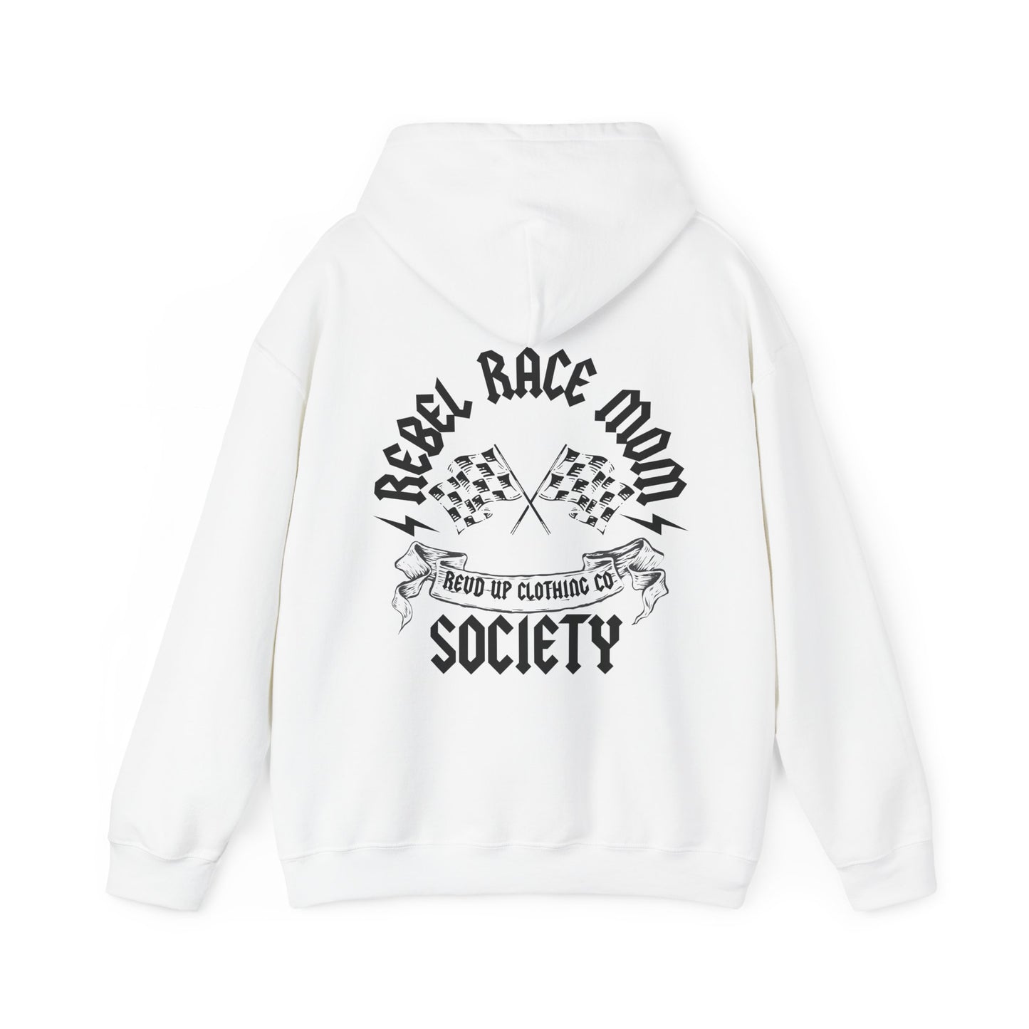 Rebel Race Mom- Adult Hooded Sweatshirt
