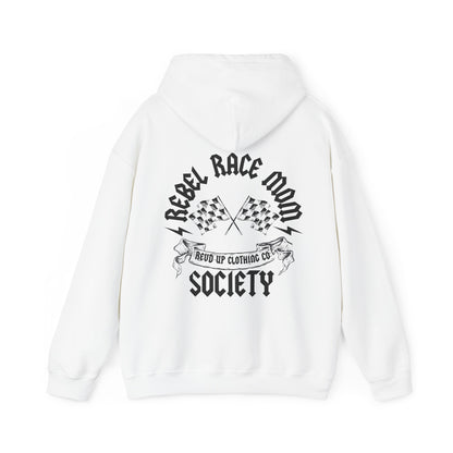 Rebel Race Mom- Adult Hooded Sweatshirt