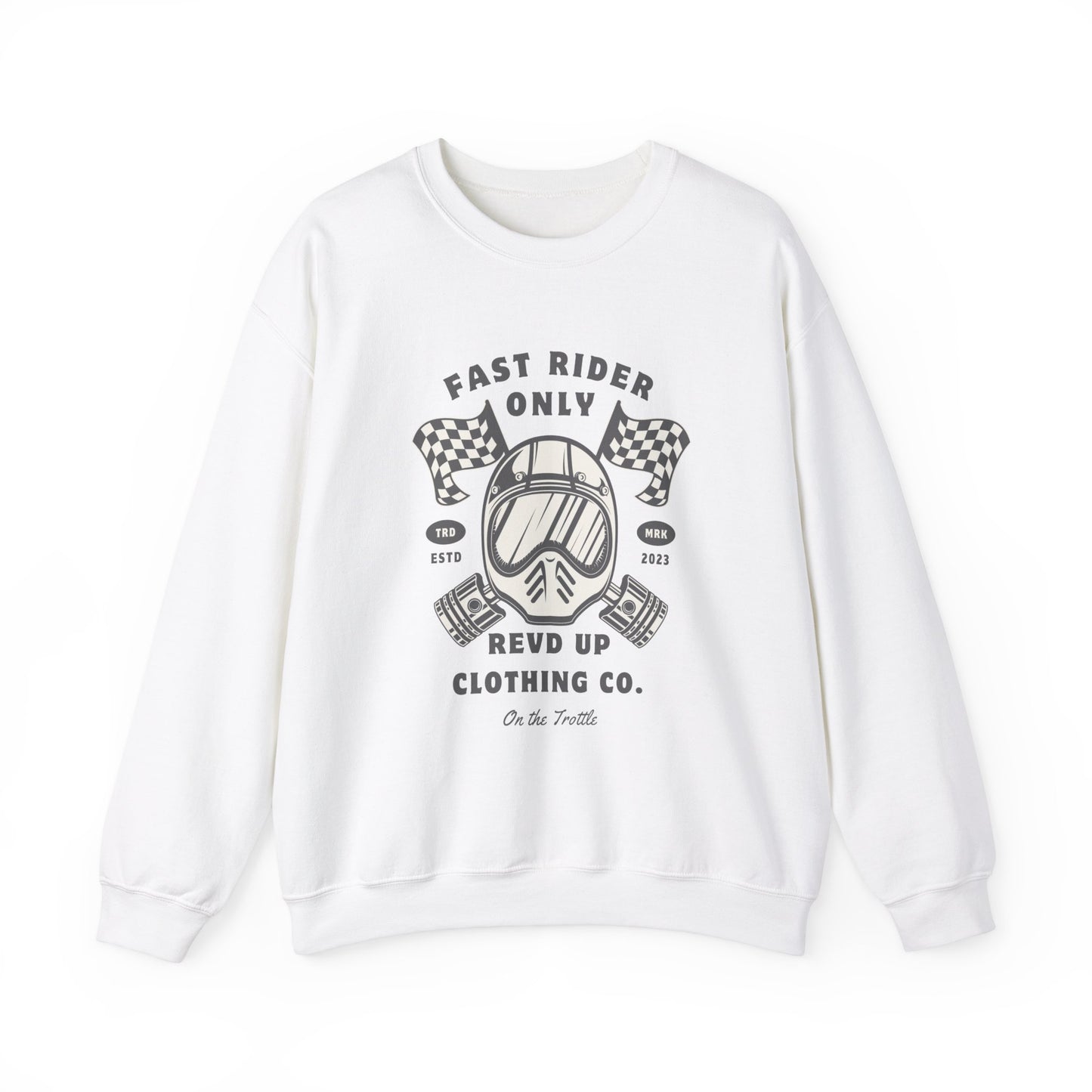 Fast Rider Only- Adult Crewneck Sweatshirt
