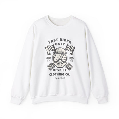 Fast Rider Only- Adult Crewneck Sweatshirt