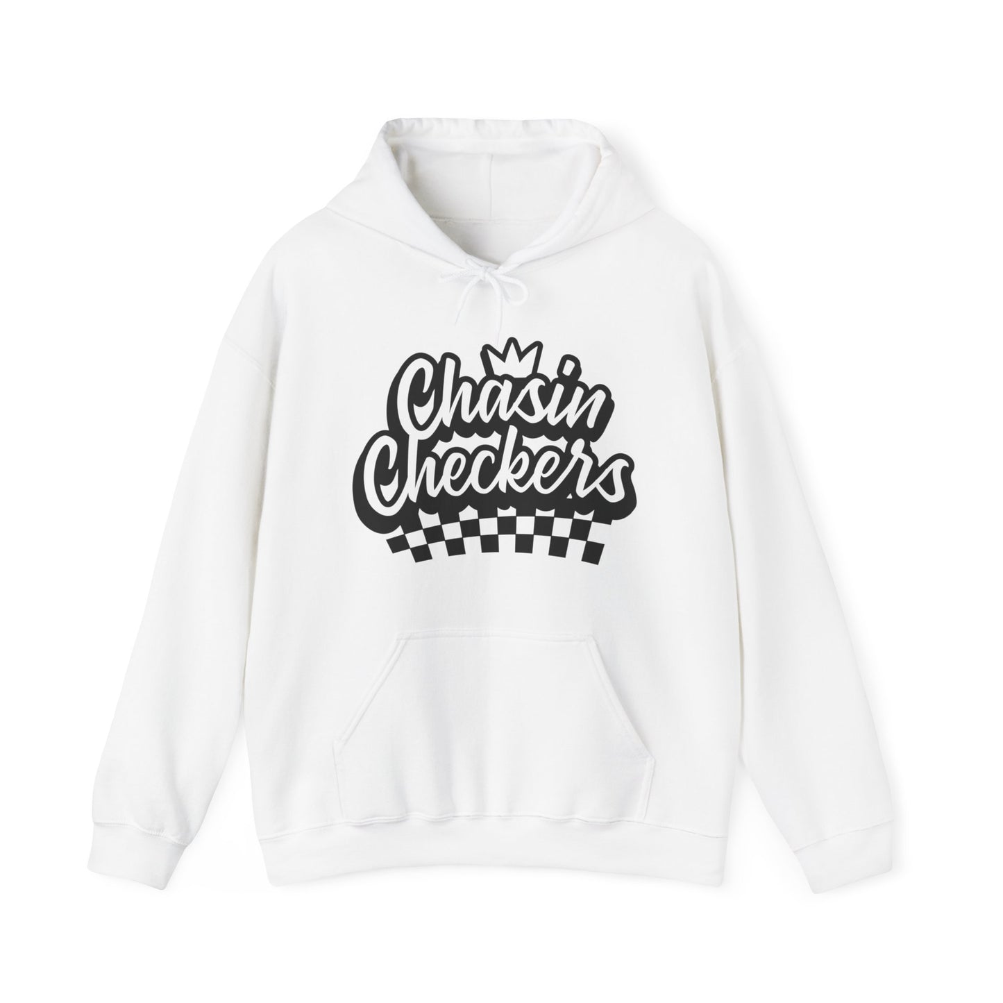 Chasin Checkers- Adult Hooded Sweatshirt