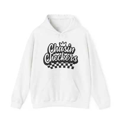 Chasin Checkers- Adult Hooded Sweatshirt