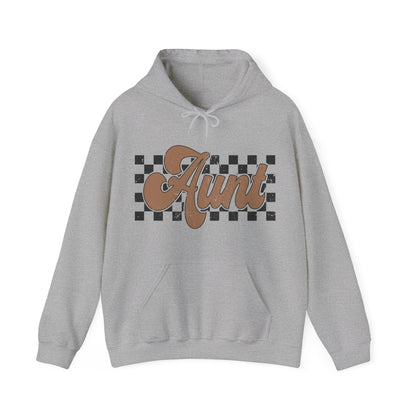 Race Aunt- Adult Hooded Sweatshirt