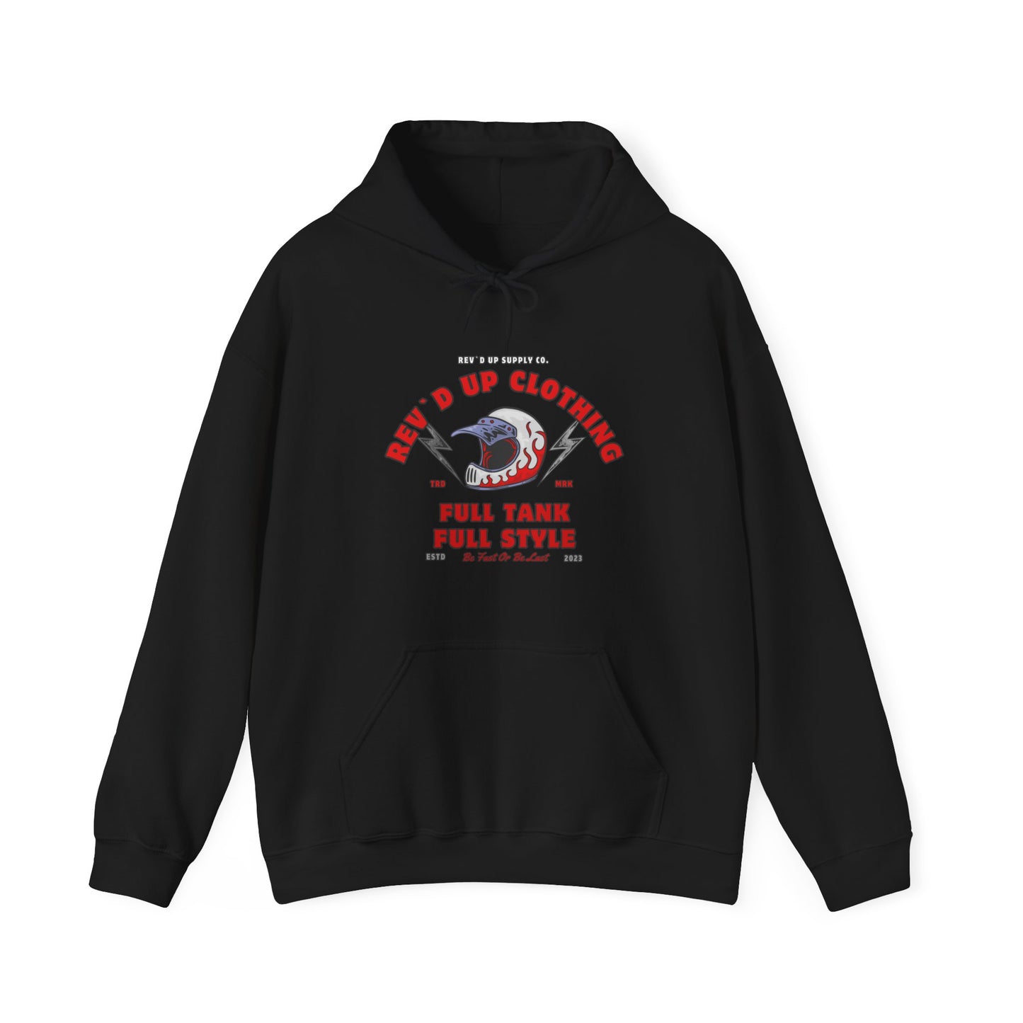Vintage Helmet- Adult Hooded Sweatshirt