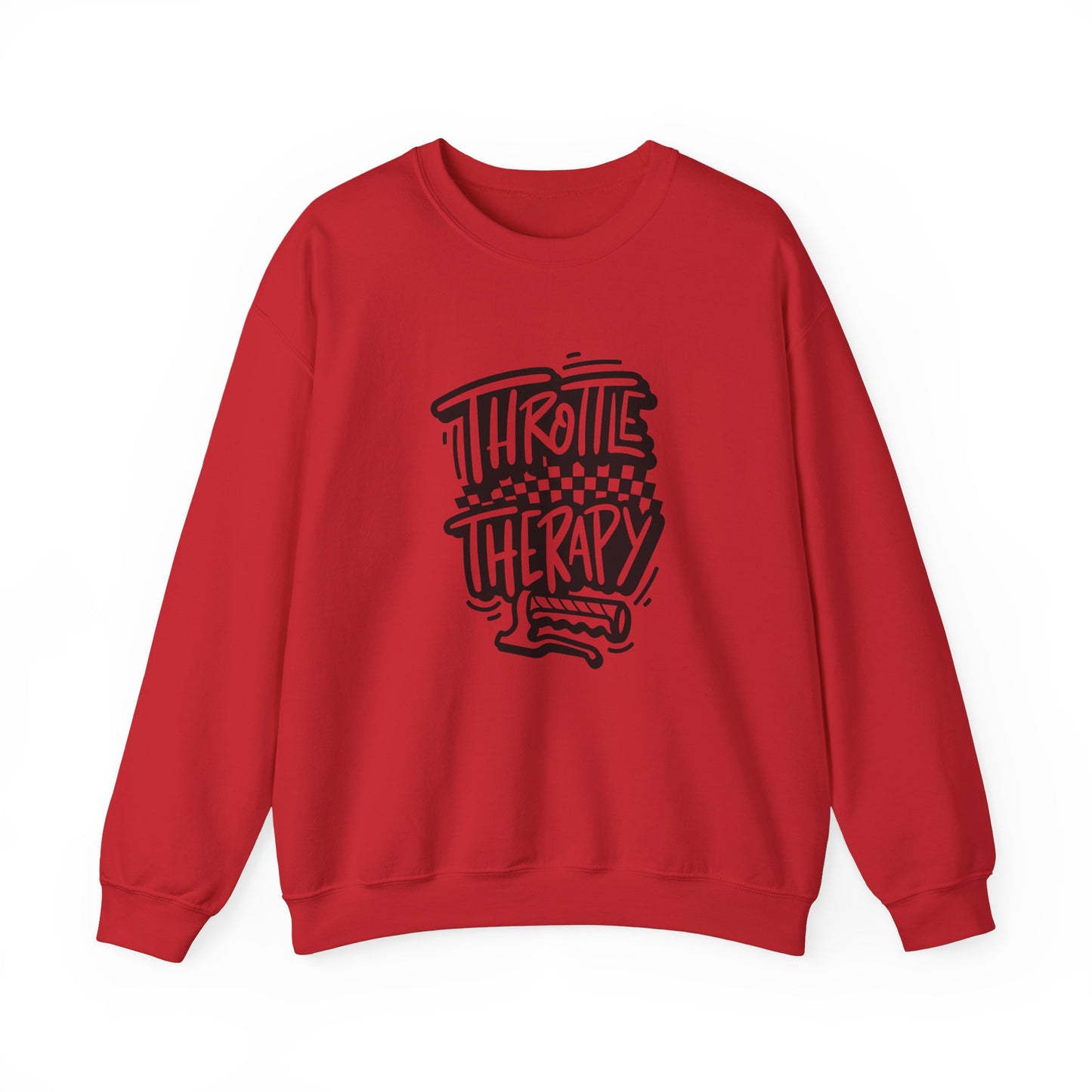 Throttle Therapy- Adult Crewneck Sweatshirt