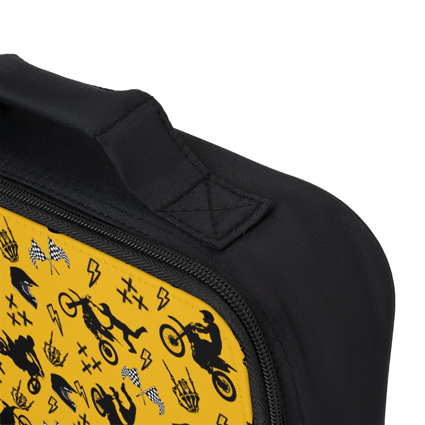 Moto Cross - Lunch Bag - Yellow