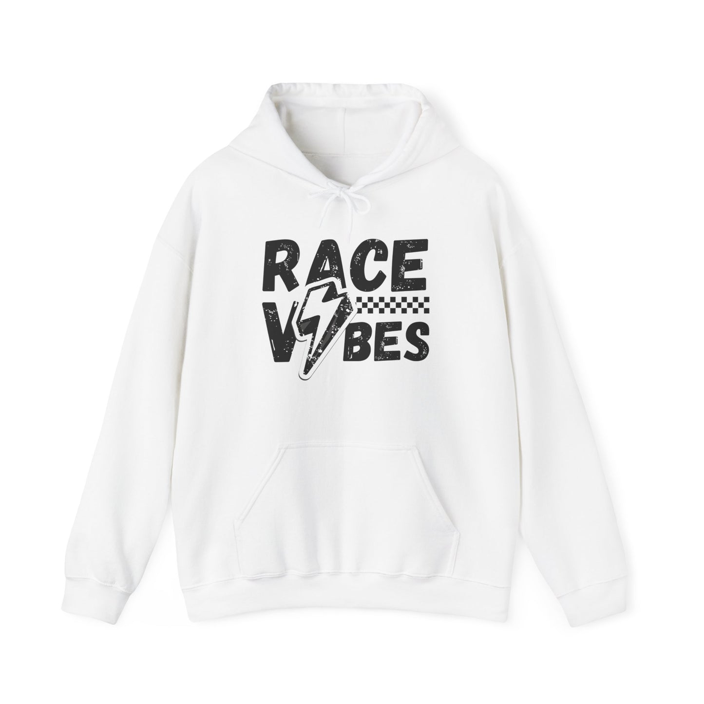 Bolted Race Vibes- Adult Hooded Sweatshirt