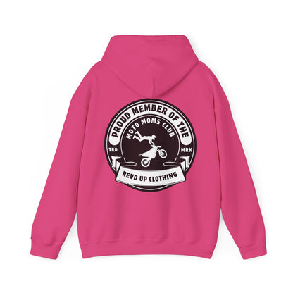 Moto Moms Club- Adult Hooded Sweatshirt