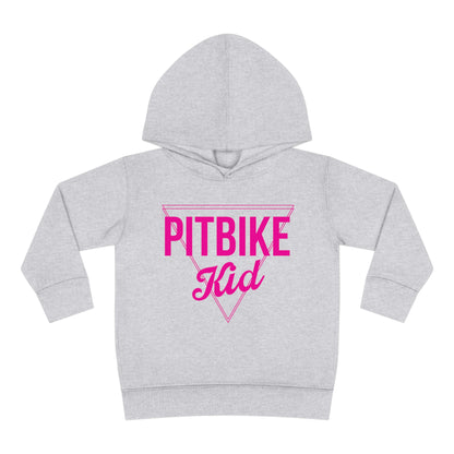Pit Bike Kid Pink - Toddler Hooded Sweatshirt