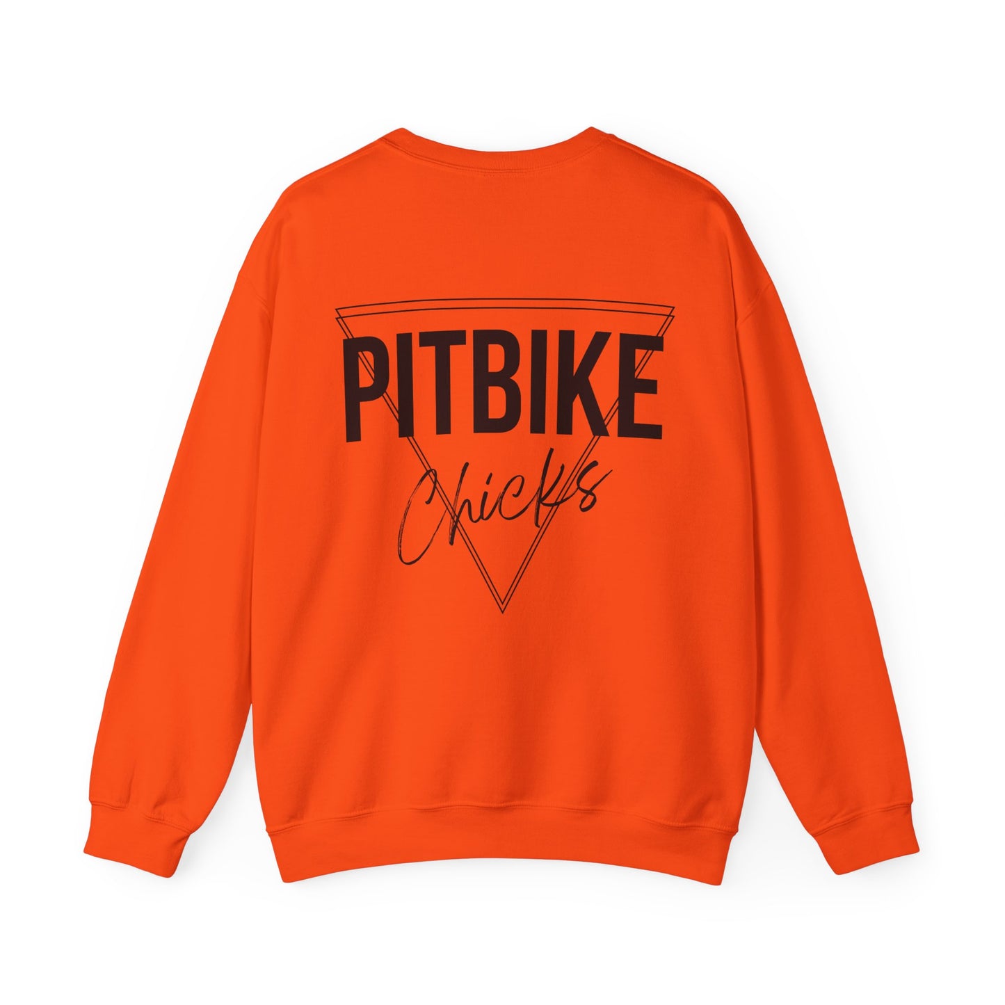 Pit Bike Chicks- Adult Crewneck Sweatshirt