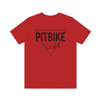 Pit Bike Chicks- Adult T-Shirt