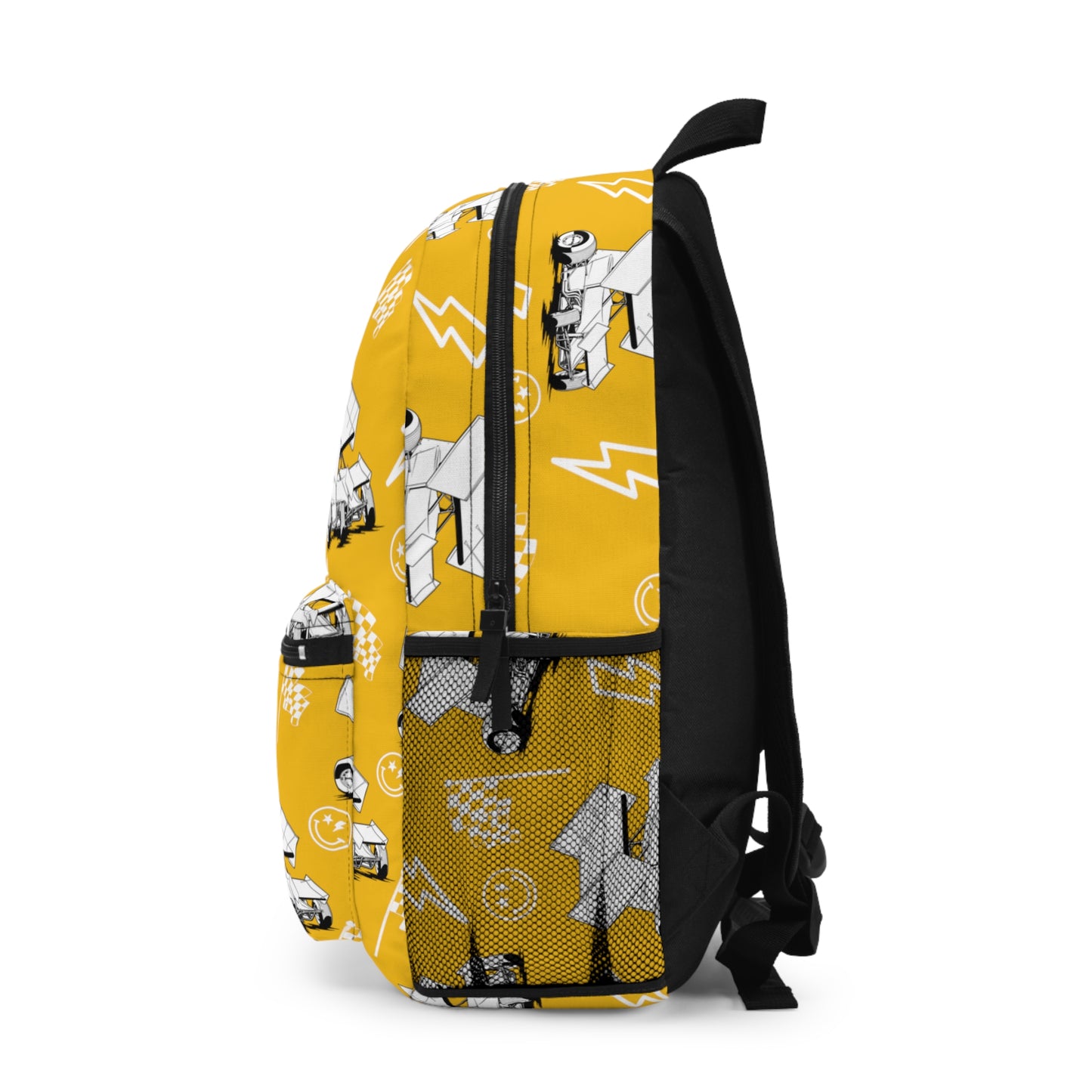 Sprint Car - Micro Racing Backpack - Yellow