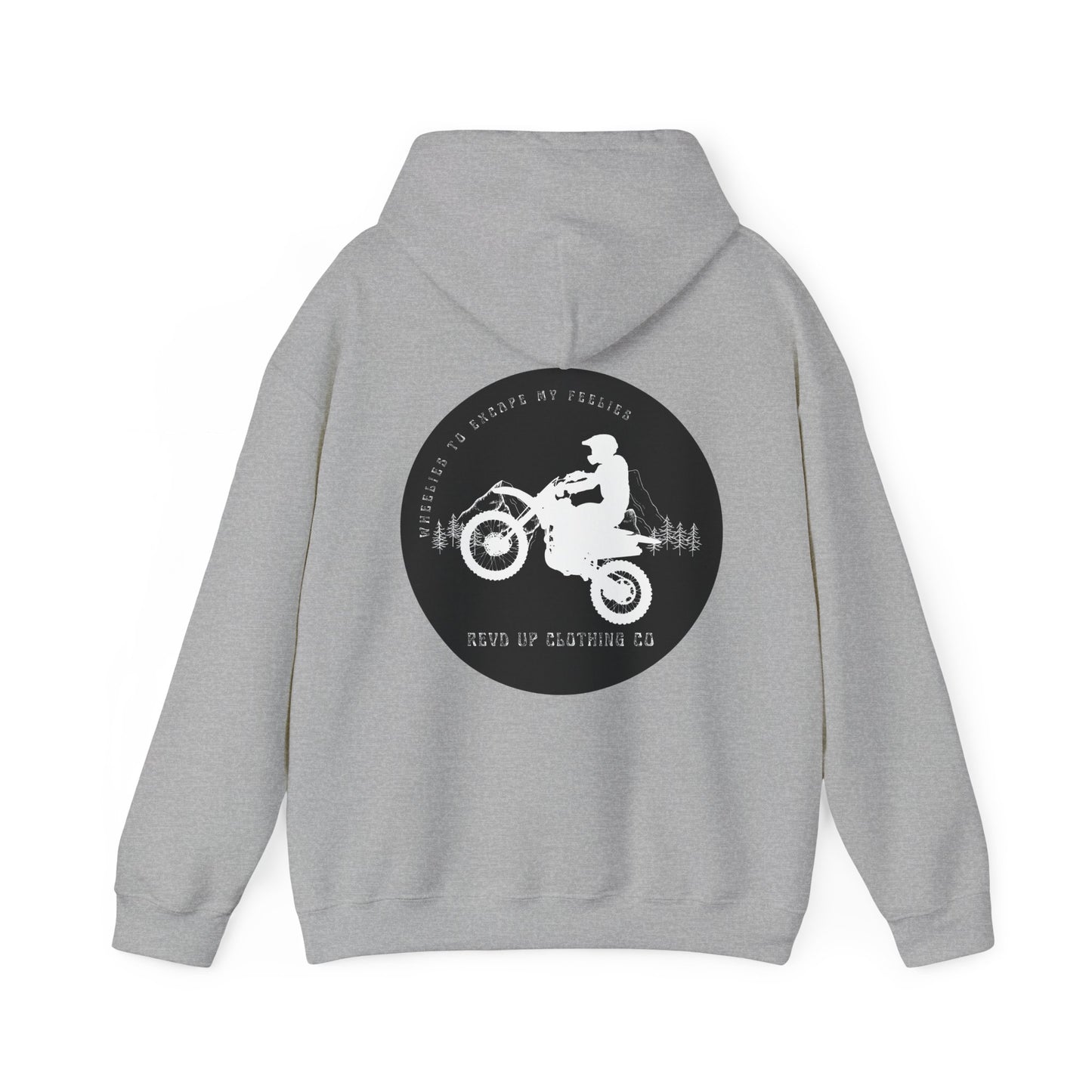 Wheelies- Adult Hooded Sweatshirt